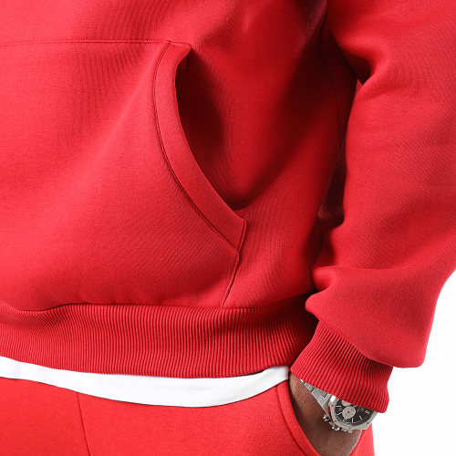 Sweat Capuche Oversize Large Premium 2607 Rouge