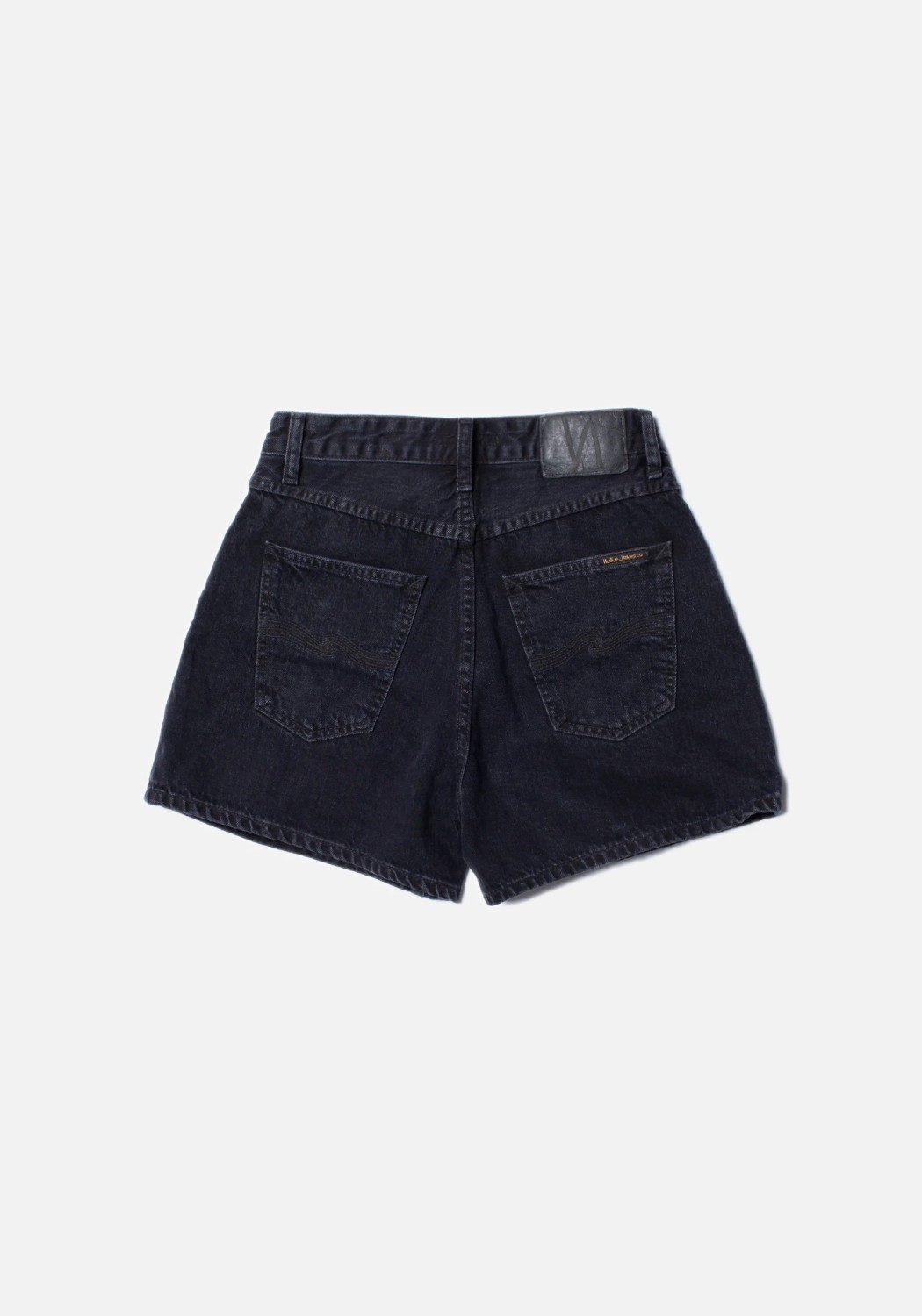 Nudie Jeans Jeans-Shorts Maeve Shorts Black Sun Black