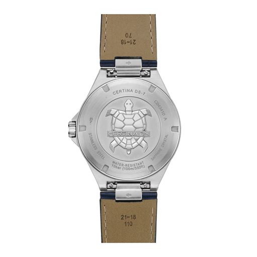 Certina DS-7 Quartz C043.410.16.041.00 Herreur, Blue, 39 mm