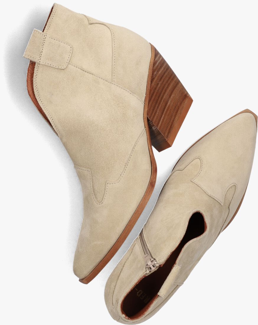 RED-RAG beige red-rag enkellaarsjes 75008