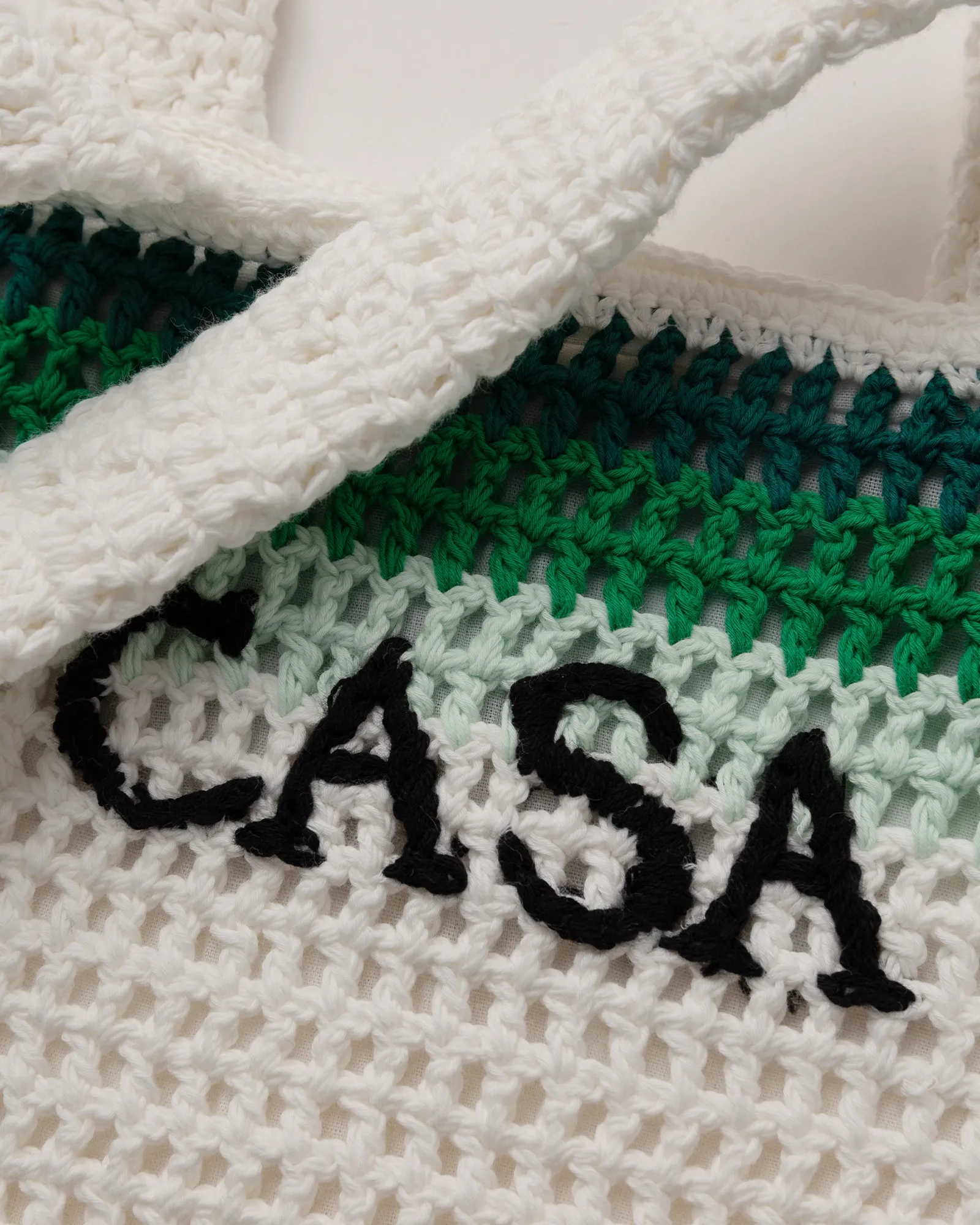 Casablanca COTTON CROCHET BAG