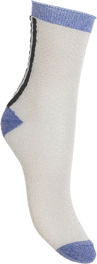Becksöndergaard Shimmer Pasha Sock Silver gray