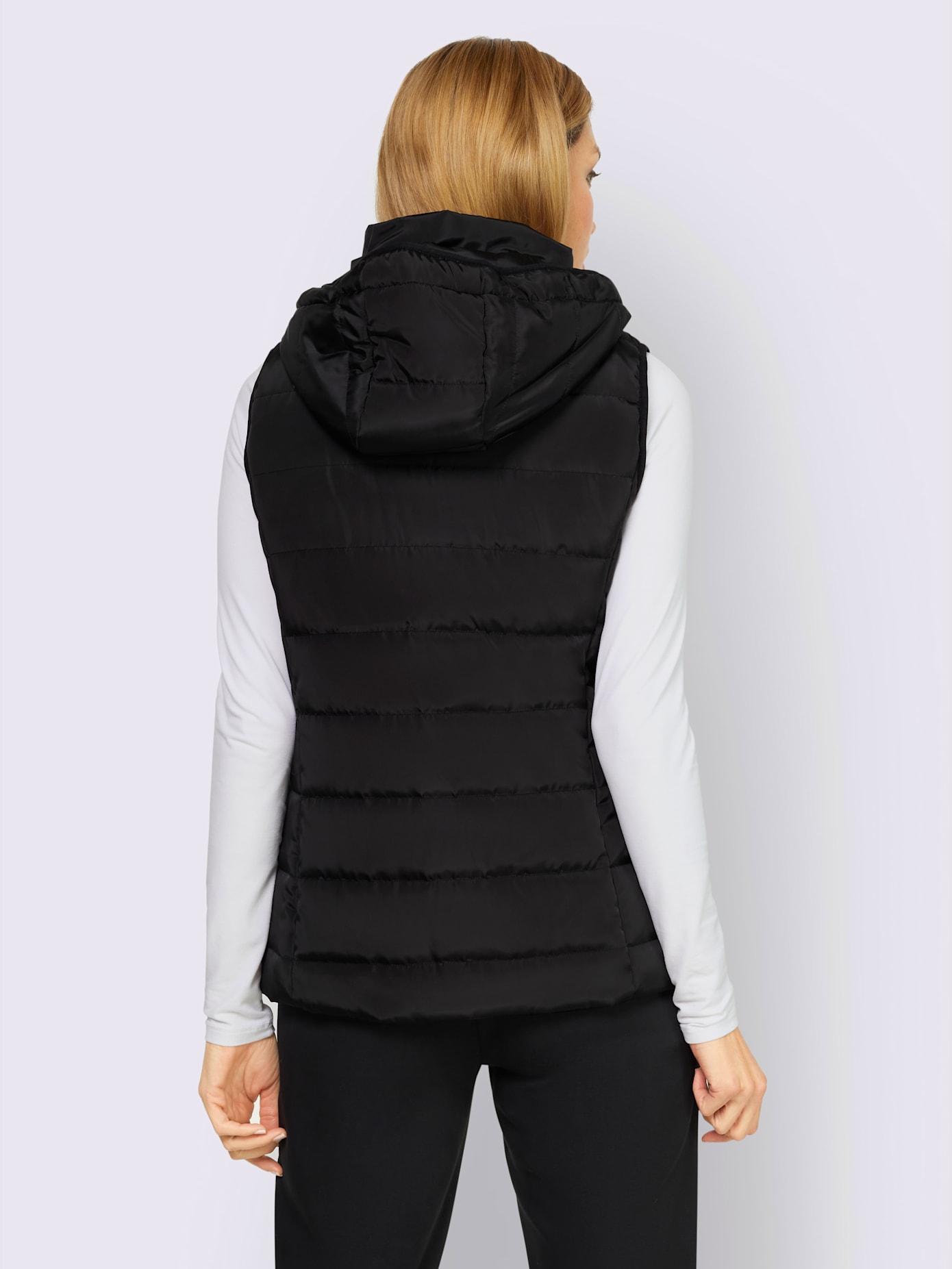 Gilet matelassé capuche amovible