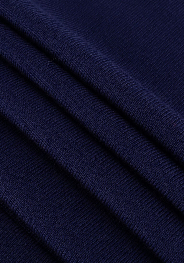 CALVIN KLEIN donkerblauwe calvin klein sweater superior wool crew neck sweater