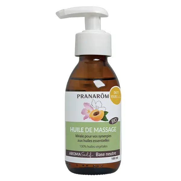 Óleo Base Orgânico e Natural para Massagem Pranarom Aromaself Selection 100ml