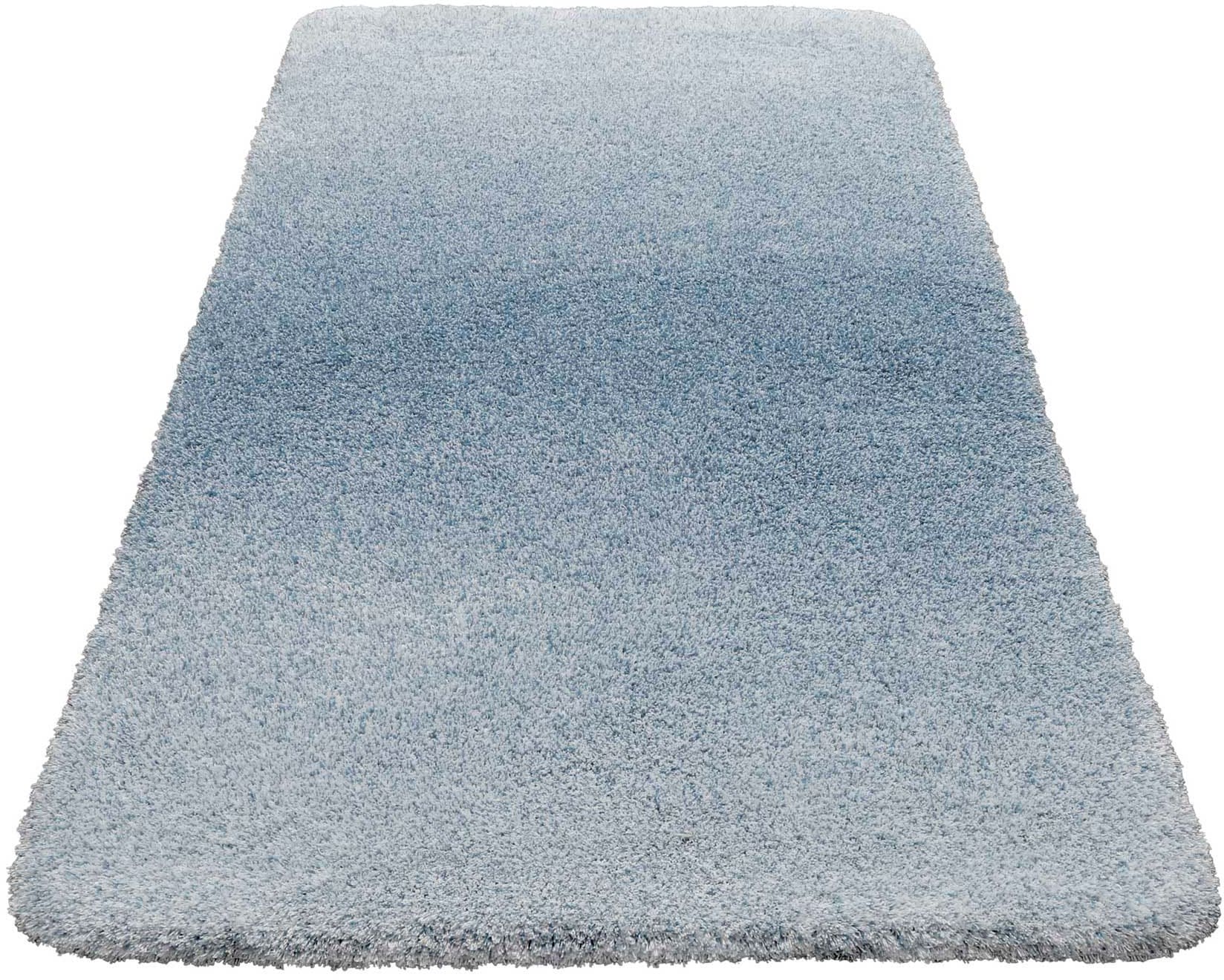 Wecon home Basics Badematte »Luuk WB-2705« Höhe 25 mm rutschhemmend beschichtet fussbodenheizungsgeeignet | schnell trocknend trendiger Farbverlauf, waschbar, weicher Badezimmerteppich