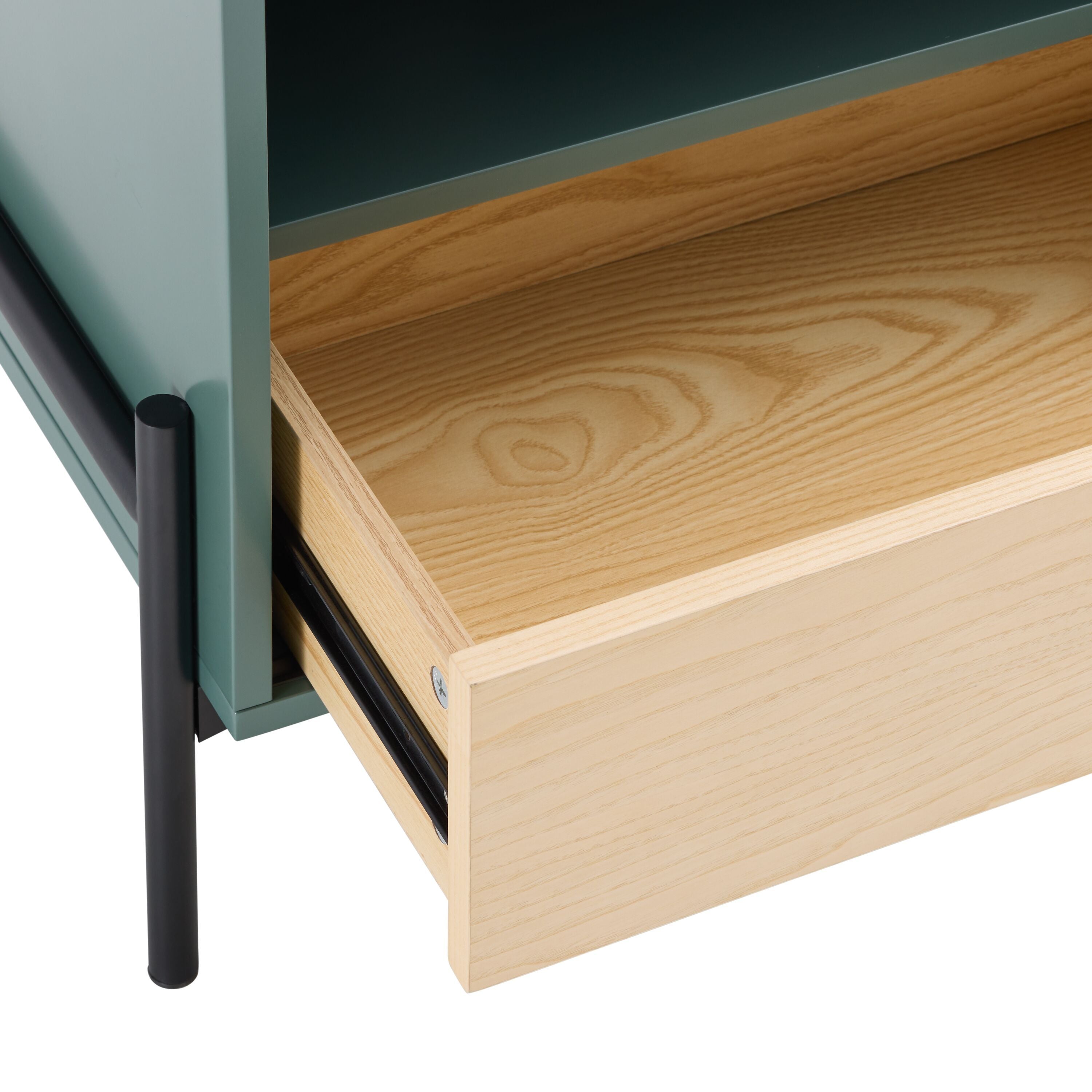 OLSEN Lowboard - Grün / B: 150.0 cm x T: 40.0 cm x H: 50.0 cm