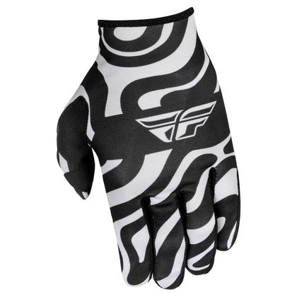 Gants cross Fly LITE - ABYSS LE - ENFANT - Blanc / Bleu