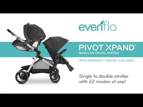 Evenflo Système de Voyage Pivot Xpand - Noir Ayrshire