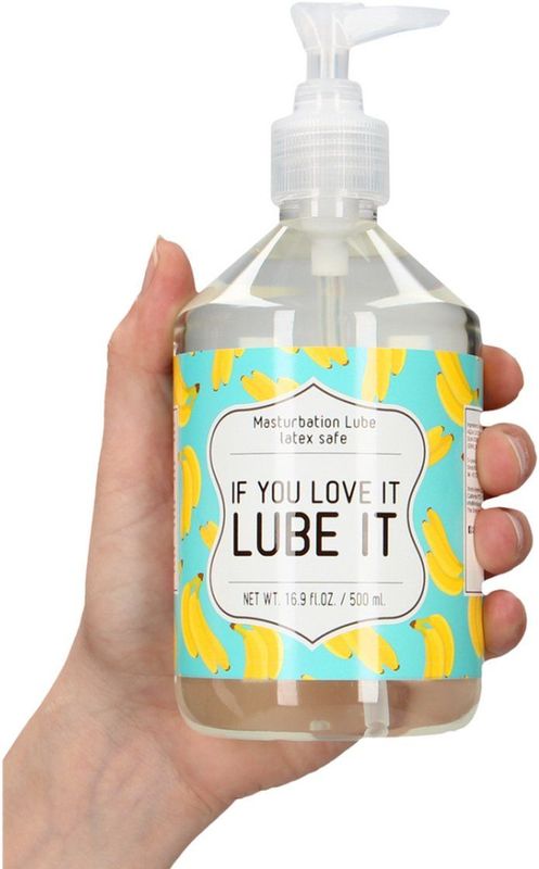 Masturbation Glijmiddel - IF YOU LOVE IT LUBE IT - 500 ml