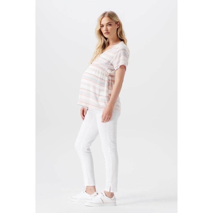 Esprit Slim Umstandshose Bright White