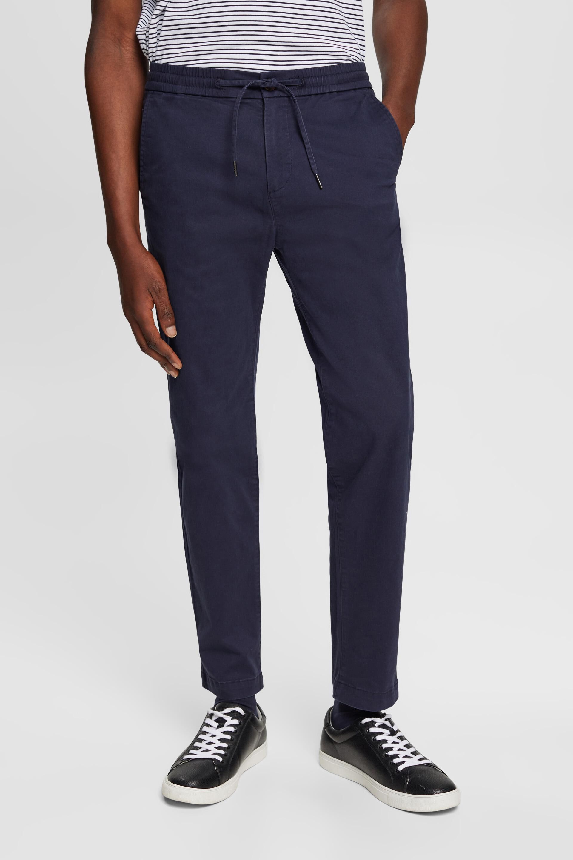 Chino à cordon coulissant à la taille