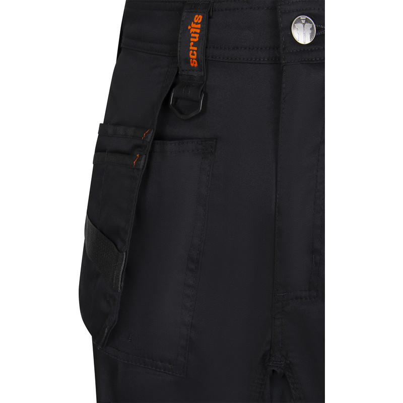 Scruffs Trade Flex werkbroek met kniezakken 56R zwart