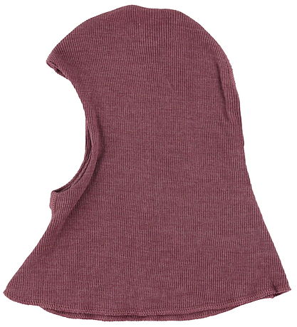 Joha Schlupfmütze - Rib - Wolle/Seide - 2-lagig - Bordeaux