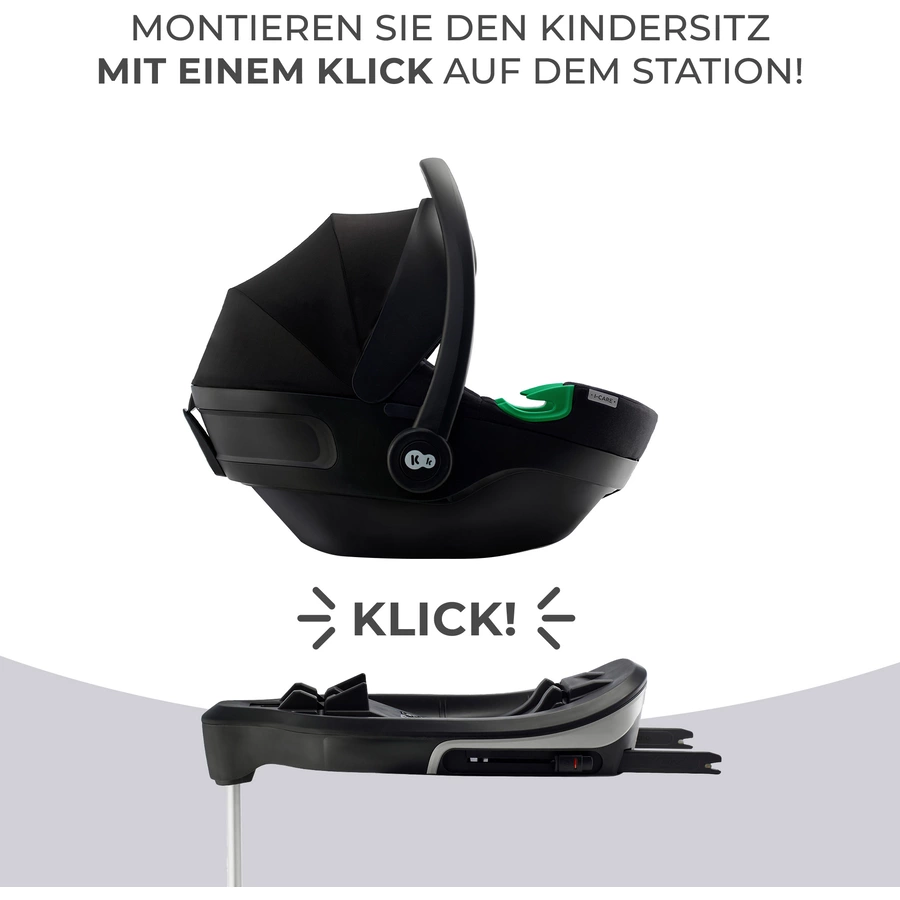 Kinderkraft Basisstation Care FX schwarz