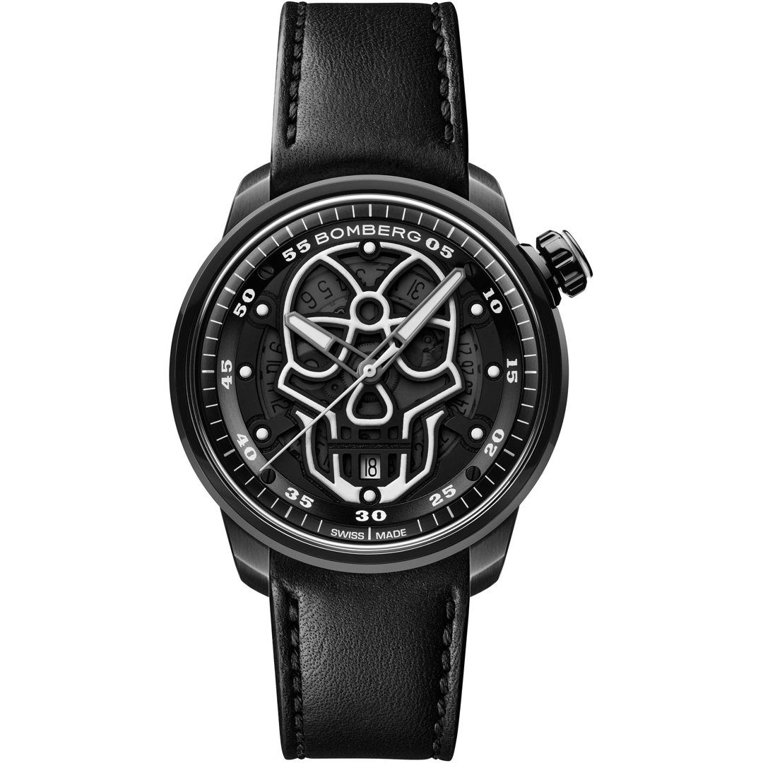 Bomberg BB-01 Automatic Black Skull