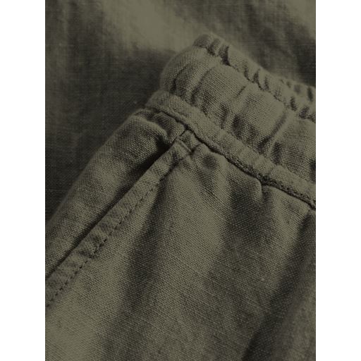 Knowledge Cotton Apparel Loose Bukser, Burned Olive, 3XL