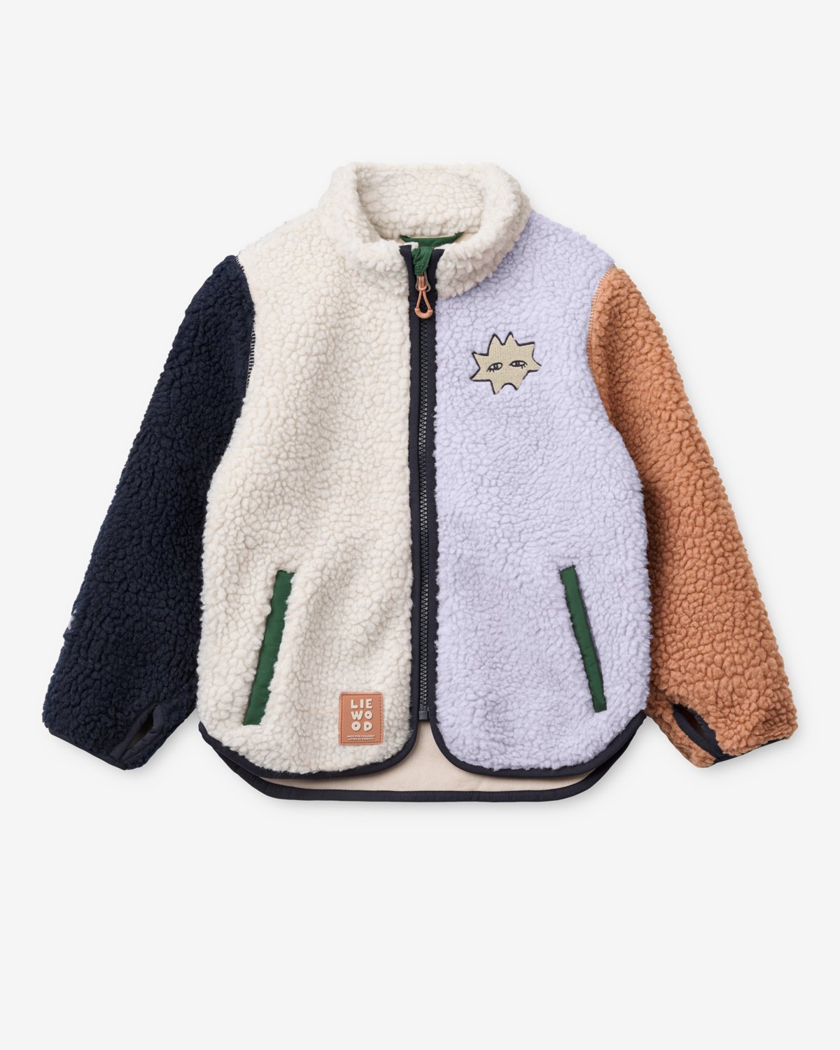 Fleecejakke Barn – 100% Resirkulert | Noam Pile Jacket