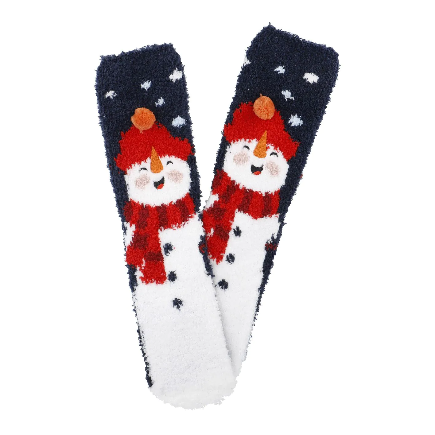 Kuschelsocken 3D/Xmas, Schneemann