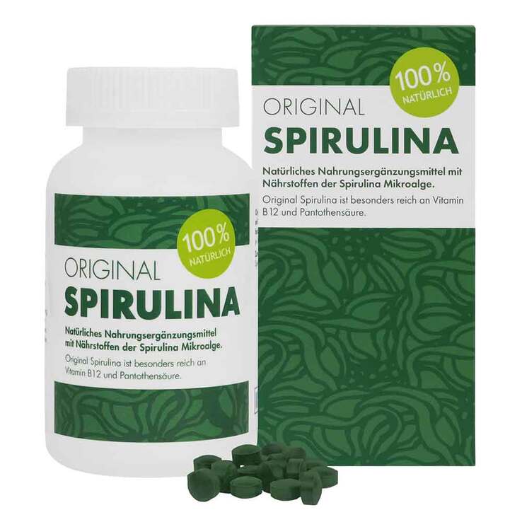 Original Spirulina Tabletten, 480 St