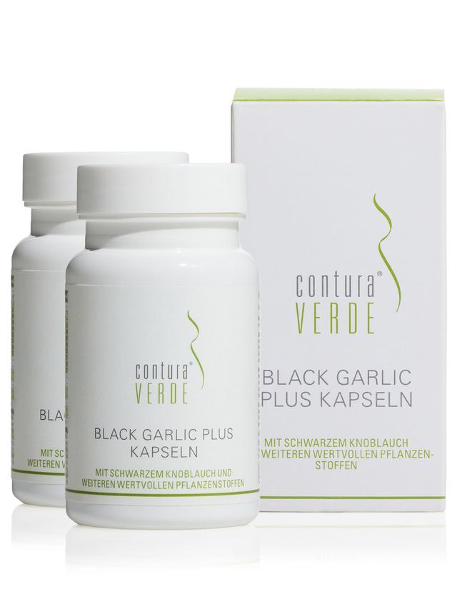 BLACK GARLIC PLUS KAPSELN, 2-Monatsvorrat