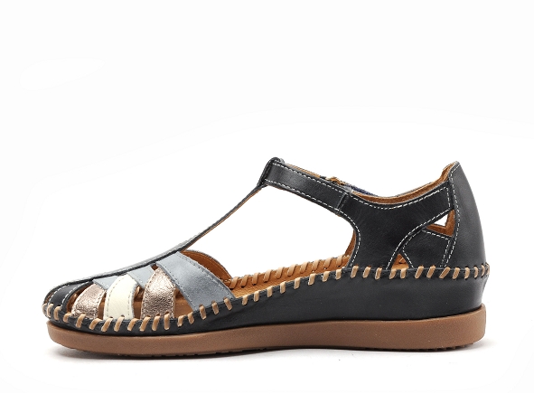 Pikolinos nu pieds plats femme 0705 bleu