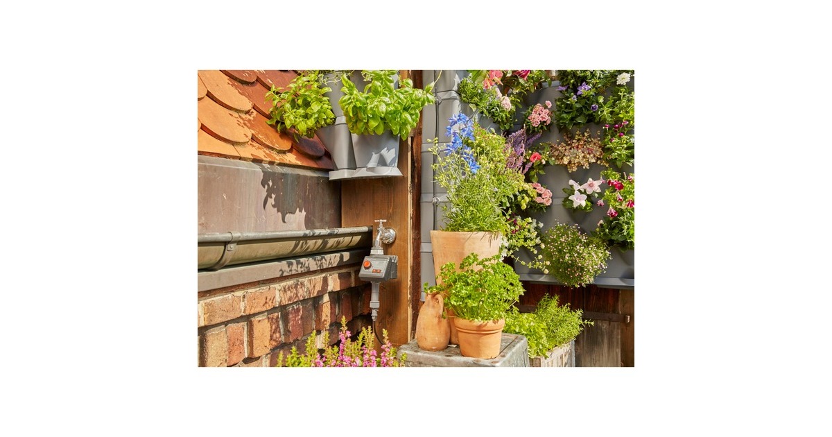 GARDENANatureUp! Bewateringsset Verticaal Waterkraan druppelsysteem  (13156-20)