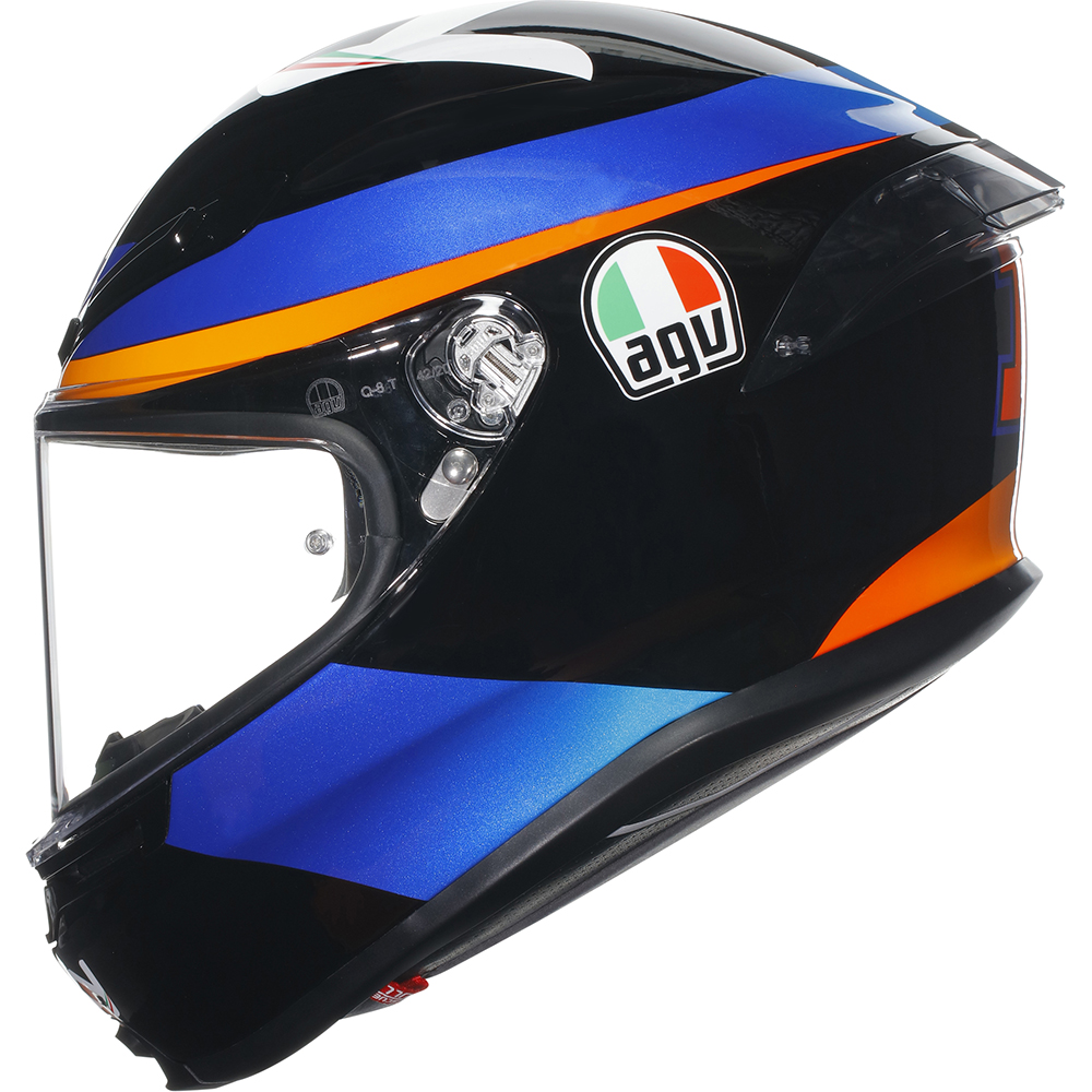 AGV - Casque K6 S Marini Sky Racing Team 2021 Noir / Bleu