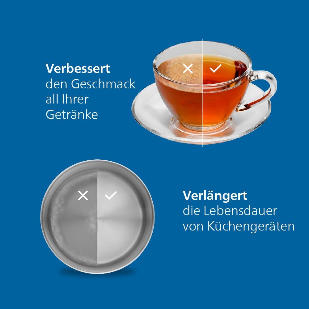 Philips Water Umkehrosmose-Wasserstation ADD6920BK01/10, Aquaporin Inside®: Eliminiert bis zu 110 Substanzen, sofortige Erhitzung, 1 Jahr Filterlebensdauer