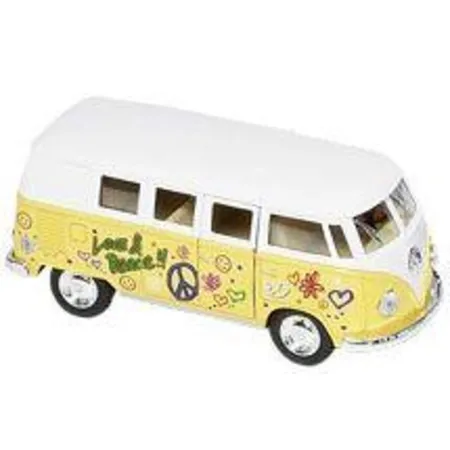 goki Volkswagen Microbus (1962) mit Druck, L= 13,5 cm sortiert