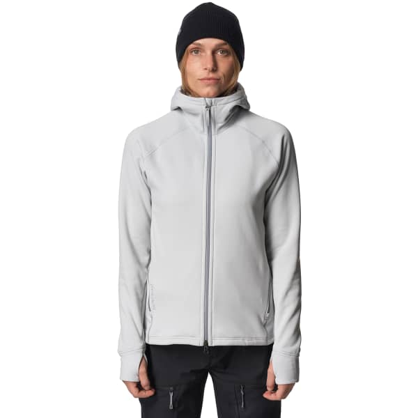 Veste polaire randonnée HOUDINI W'S POWER HOUDI GLACIER GRAY