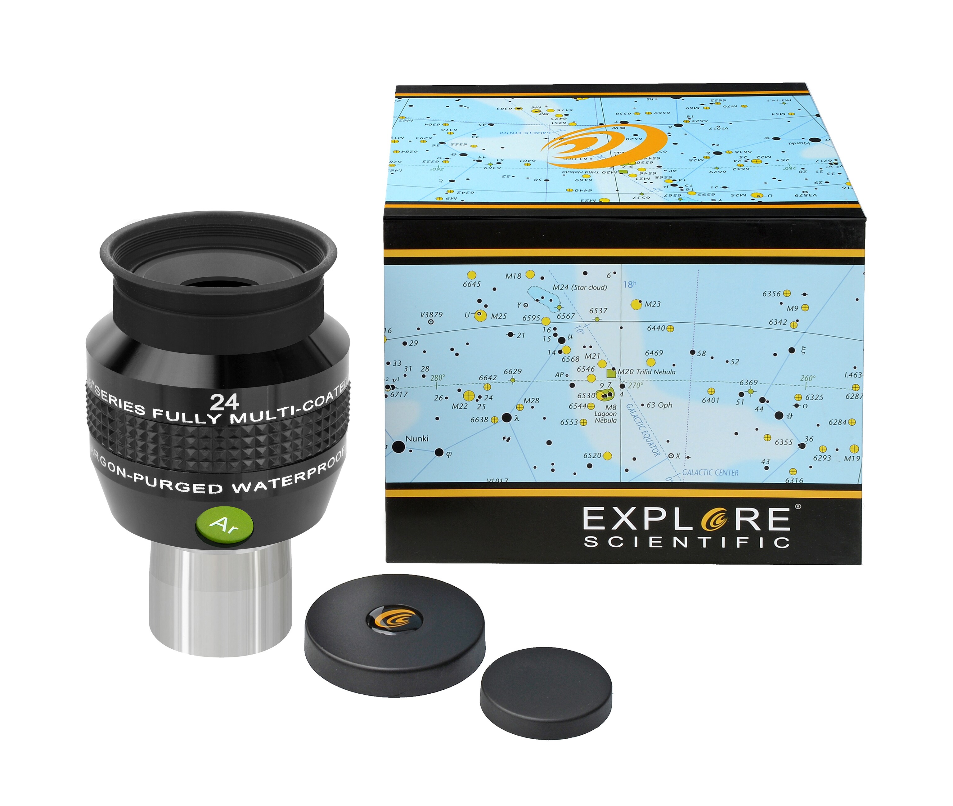 EXPLORE SCIENTIFIC 68° Ar Okular 24mm (1,25
