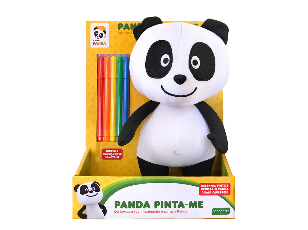 PANDA PELUCHE PINTA