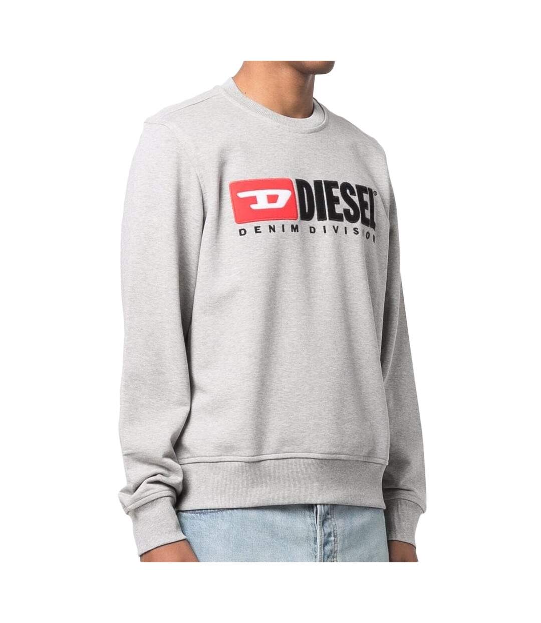 Sweat Gris Homme Diesel Division