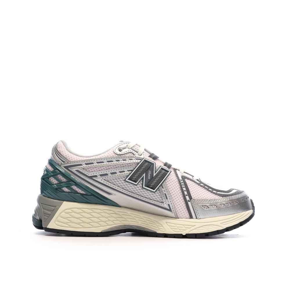 New Balance New Balance 1906 Baskets Gris/Rose/Vert Homme