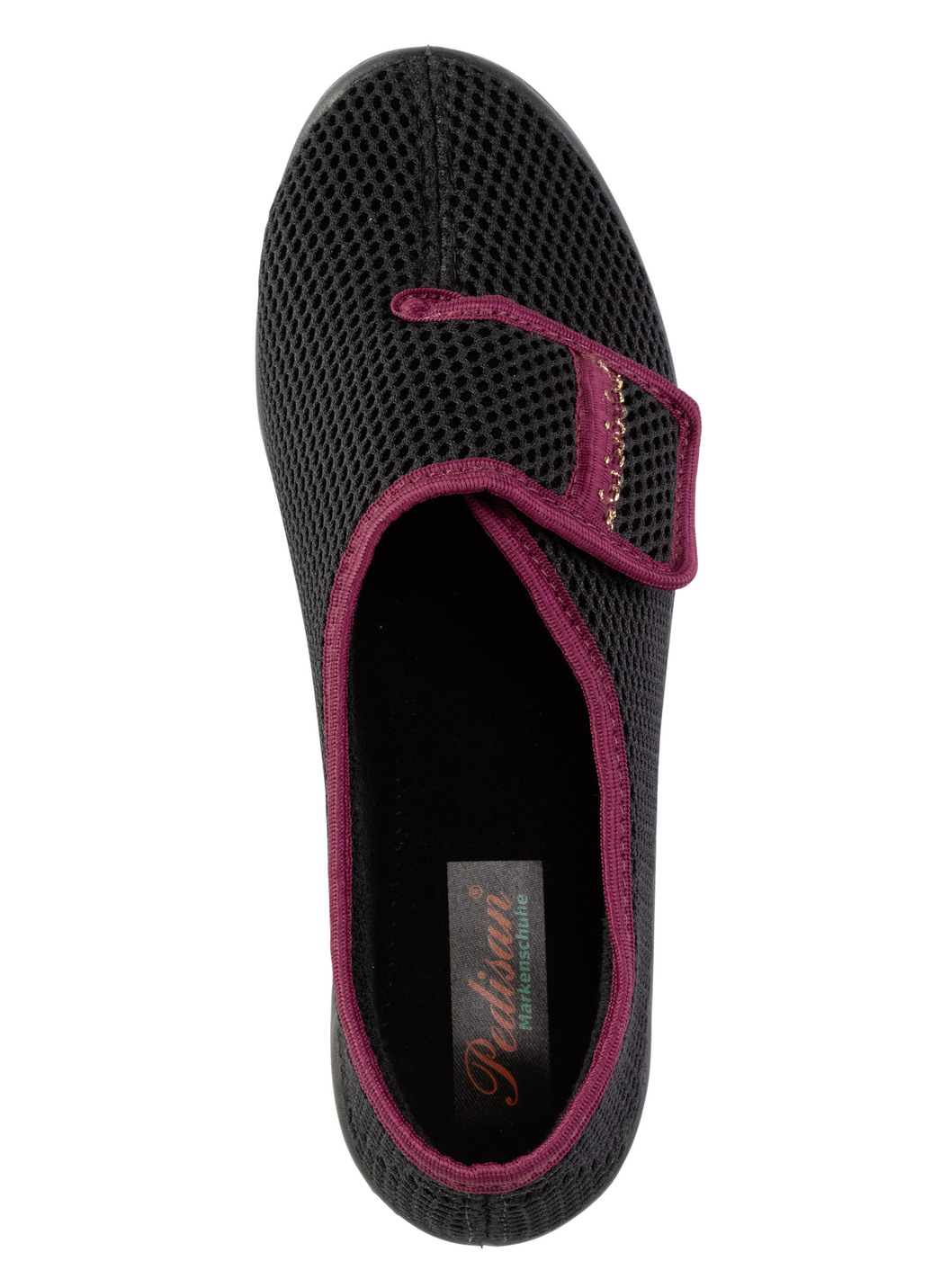 Klettschuh mit hübscher Bordüre