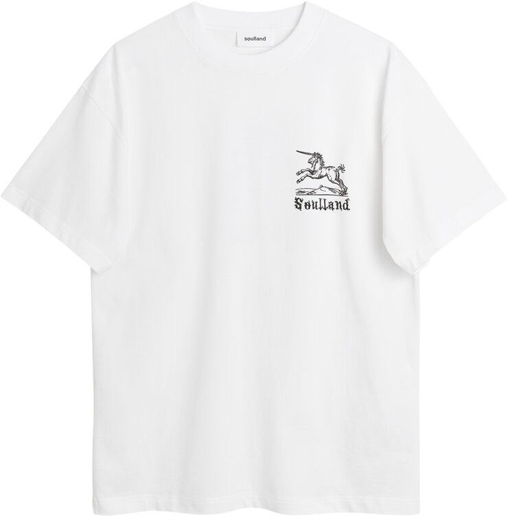 Soulland KAI unicorn T-shirt Hvid