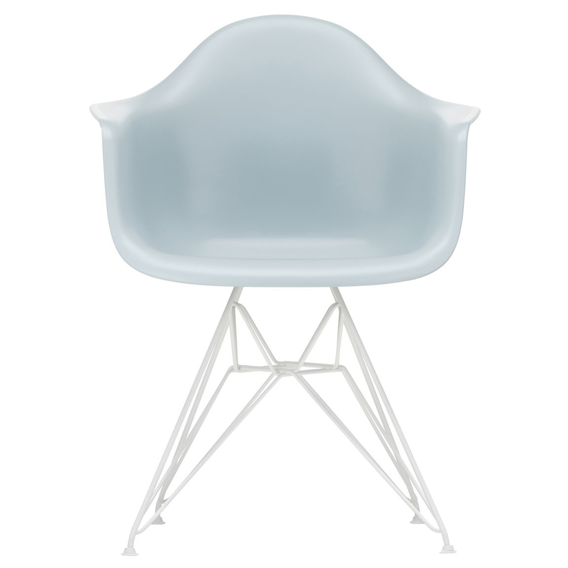 Eetkamerstoel DAR RE wit Ice Grey