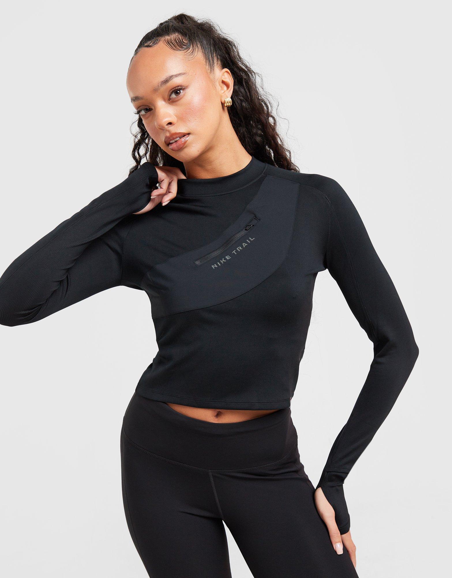 Nike Trail Running Long Sleeve Cropped Top