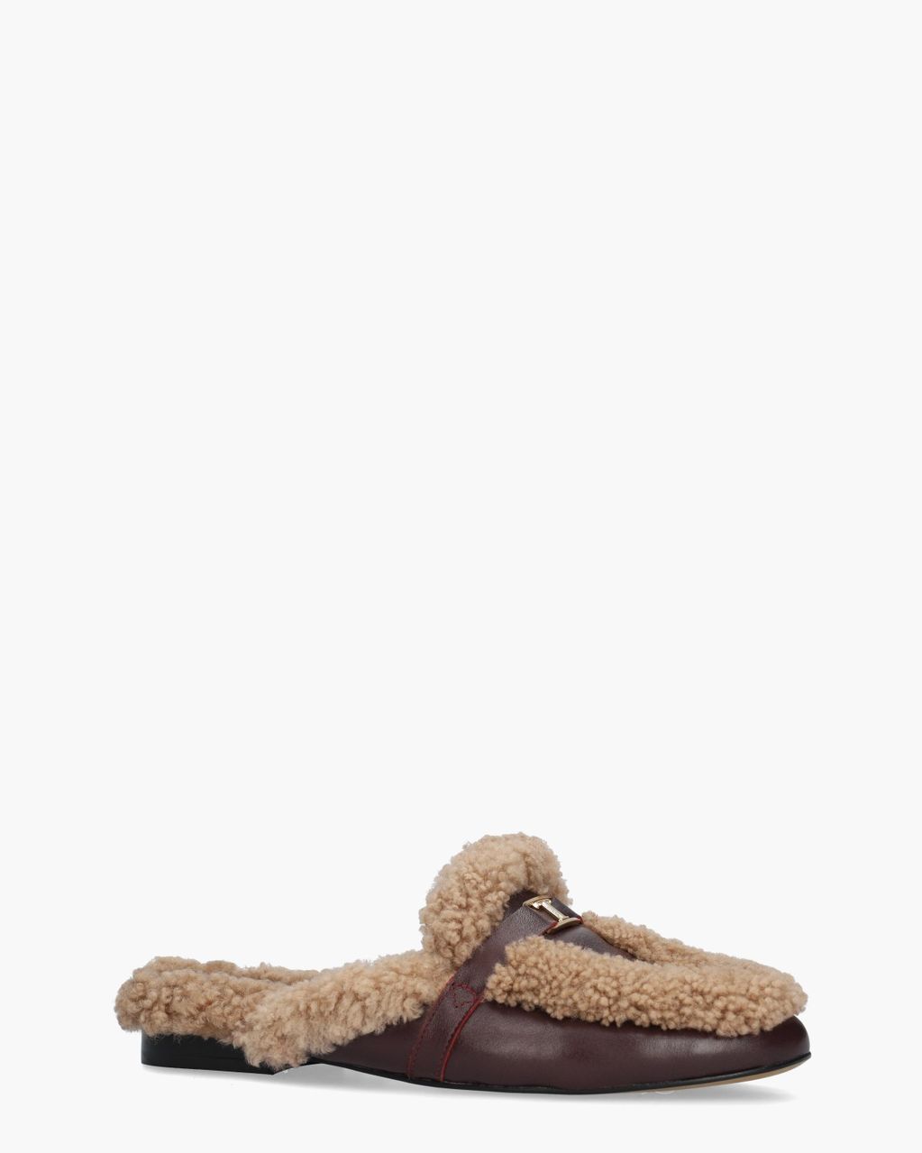 Toral Daphne Bordeauxrood/Beige Damesslippers