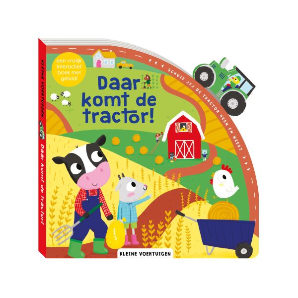Imagebooks Kleine Voertuigen Daar Komt De Tractor