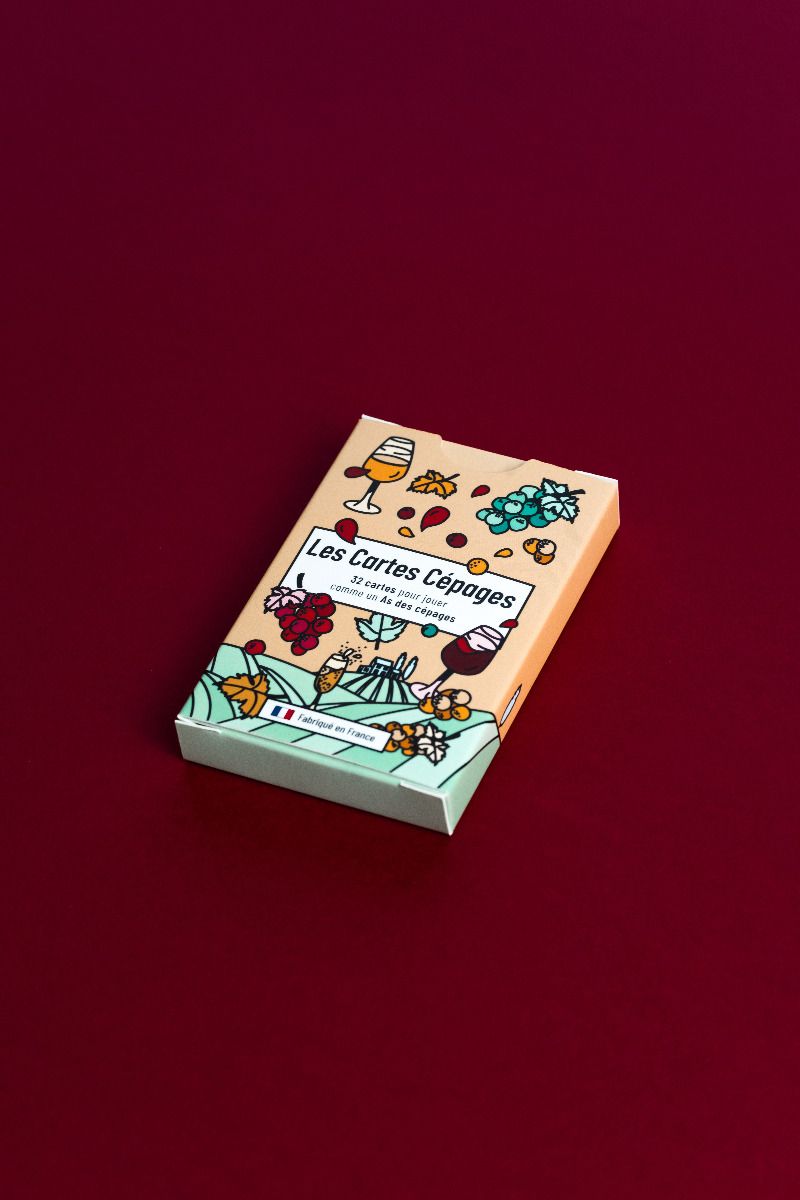 Cartes cépages - Jeu de 32 cartes