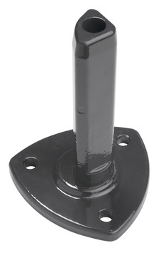 Giardino conische voetstuk voor profielpaal RAL 7016 antraciet 48 x 180 mm