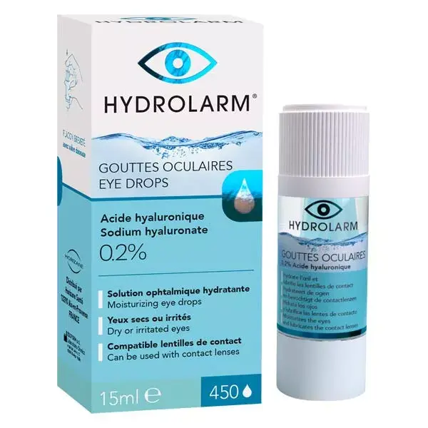 Solução oftálmica Hydrolarm 15ml