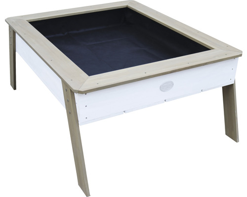 Zandtafel en verhoogd bed axi Linda hout bruin wit