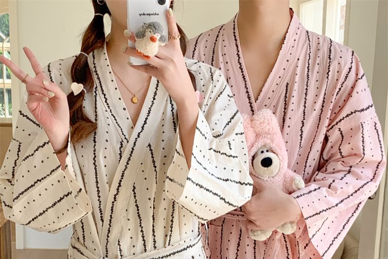 Sadelle - Pyjamajas met patroon en bijpassende print voor koppels