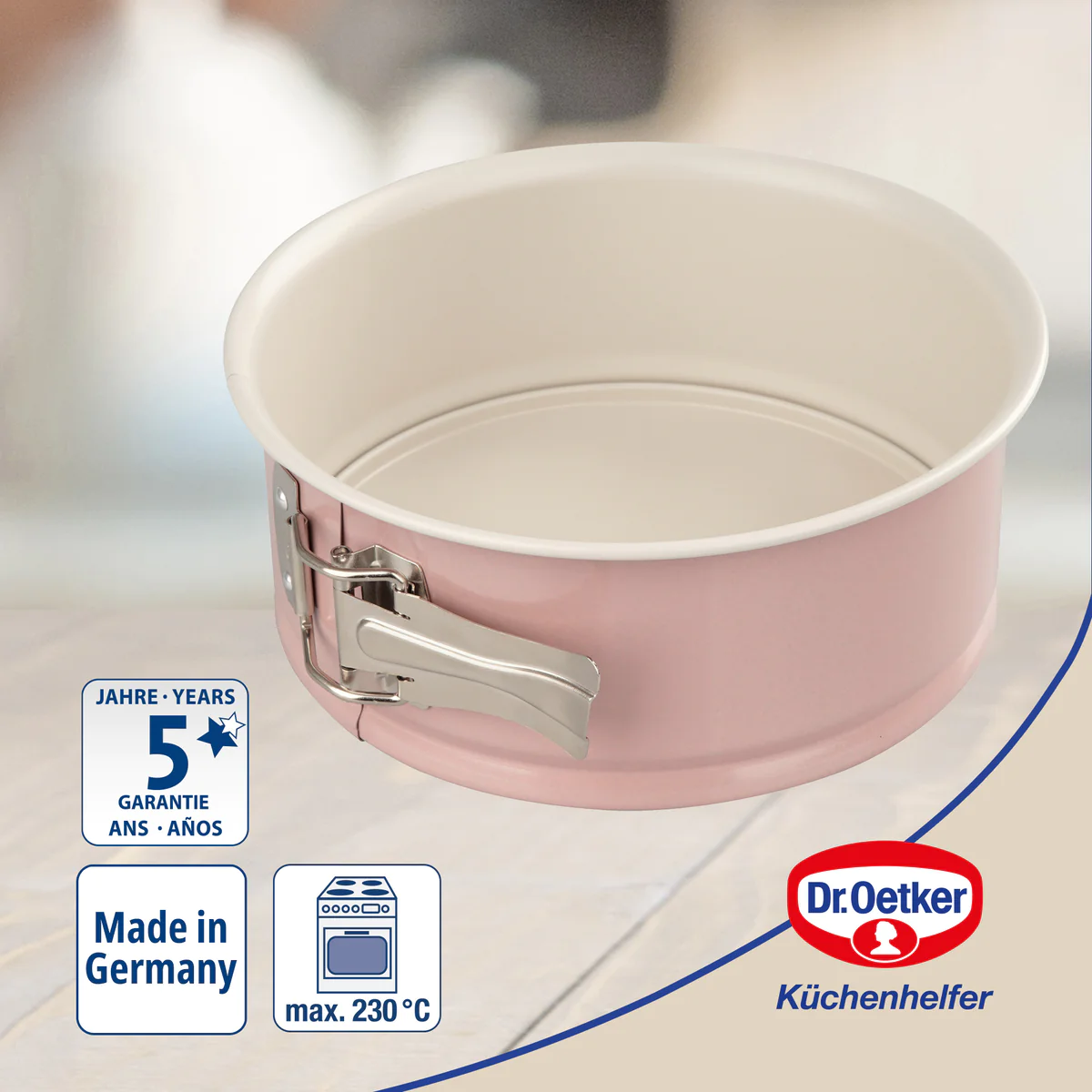 Moule à manqué à charnière 18 cm Rétro Dr. Oetker