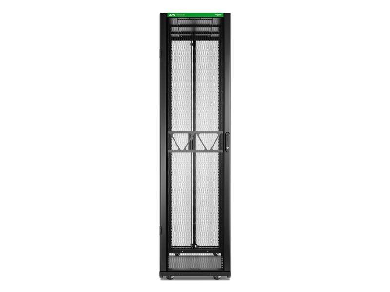 APC Netzwerkschrank AR3307B2 48HE / Schwarz APC NetS HElter SX Server Rack Gen 2, 48 HE, 2258H x 600W x 1200D mm, mit Seitenwänden, Schwarz