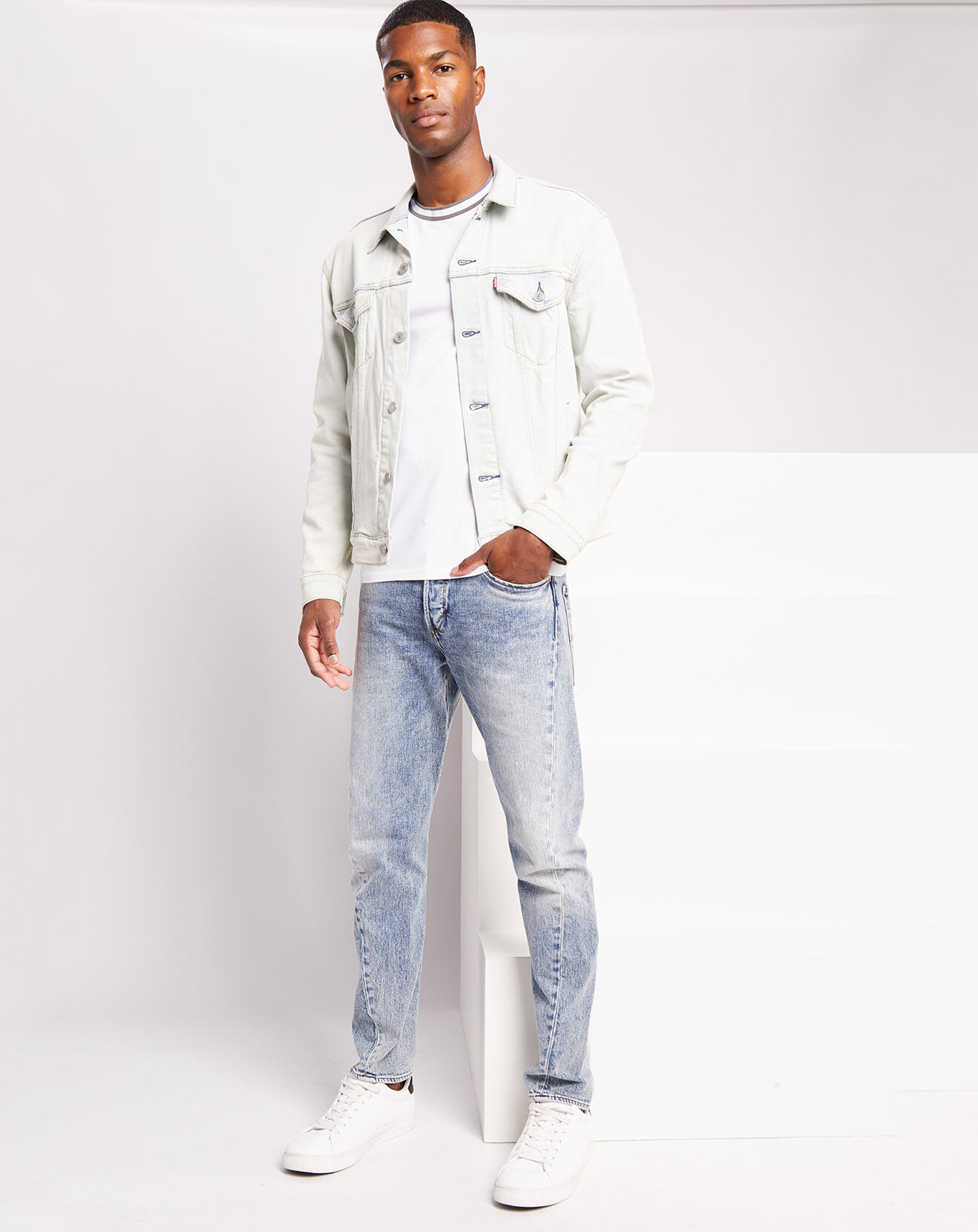 Levi's® Veste en Jean The Trucker bleu clair