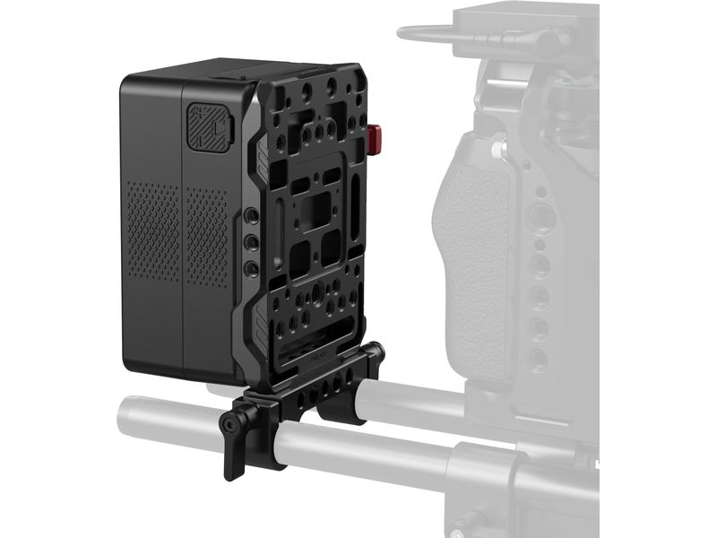 Smallrig Videokamera-Akku VB99 Mini Kit V-Mount Akkuplatte V-Mount-Akku mit Akkuplatte mit doppelter 15-mm-Stangenklemme